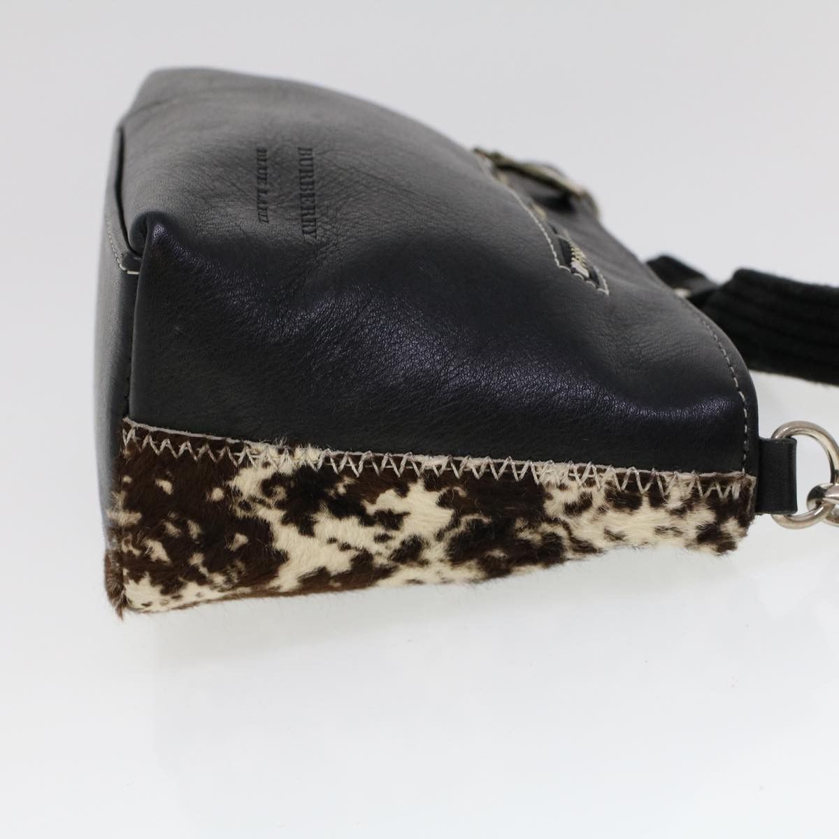 Burberry Brown Leather Shoulder Bag (Pre-Owned) Size ONE SIZE - 12 Thumbnail