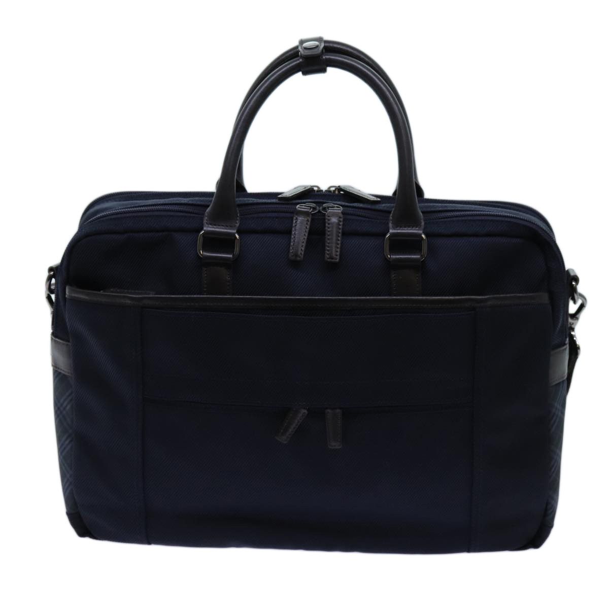 Burberry Blue Label Navy Synthetic Briefcase Bag (Pre-Owned) Size ONE SIZE - 2 Thumbnail