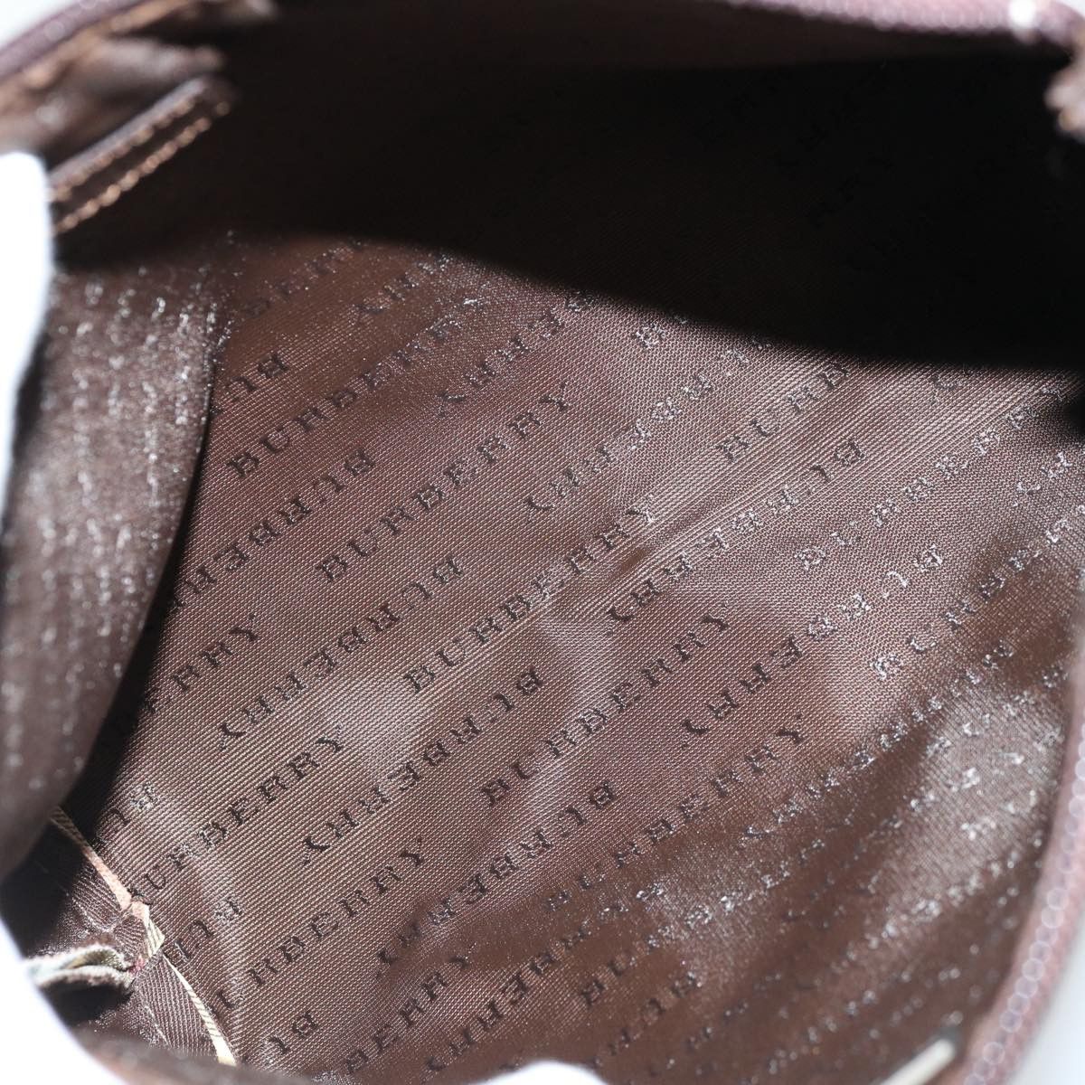 Burberry Nova Check Beige Canvas Clutch Bag (Pre-Owned) Size ONE SIZE - 5 Thumbnail