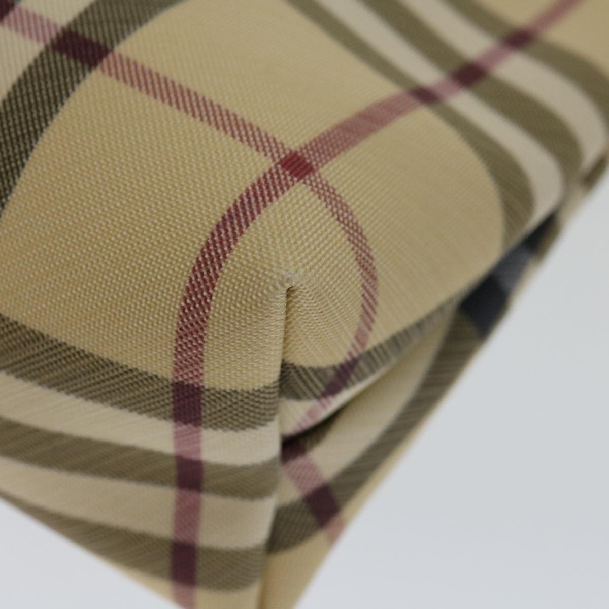 Burberry Nova Check Beige Canvas Clutch Bag (Pre-Owned) Size ONE SIZE - 13 Thumbnail