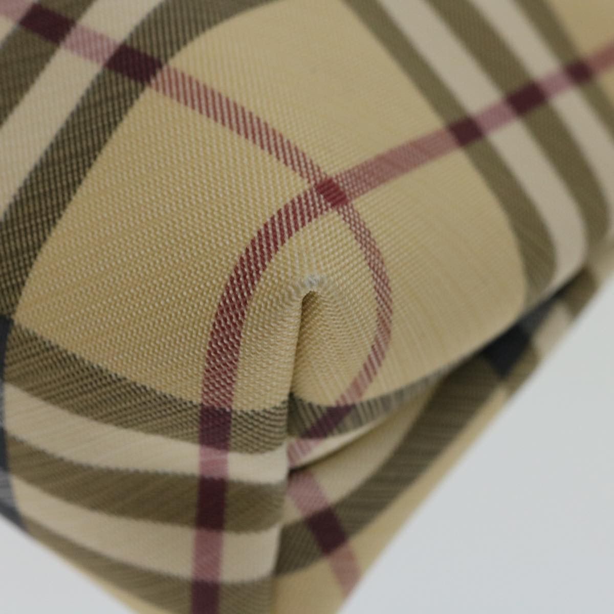 Burberry Nova Check Beige Canvas Clutch Bag (Pre-Owned) Size ONE SIZE - 11 Thumbnail