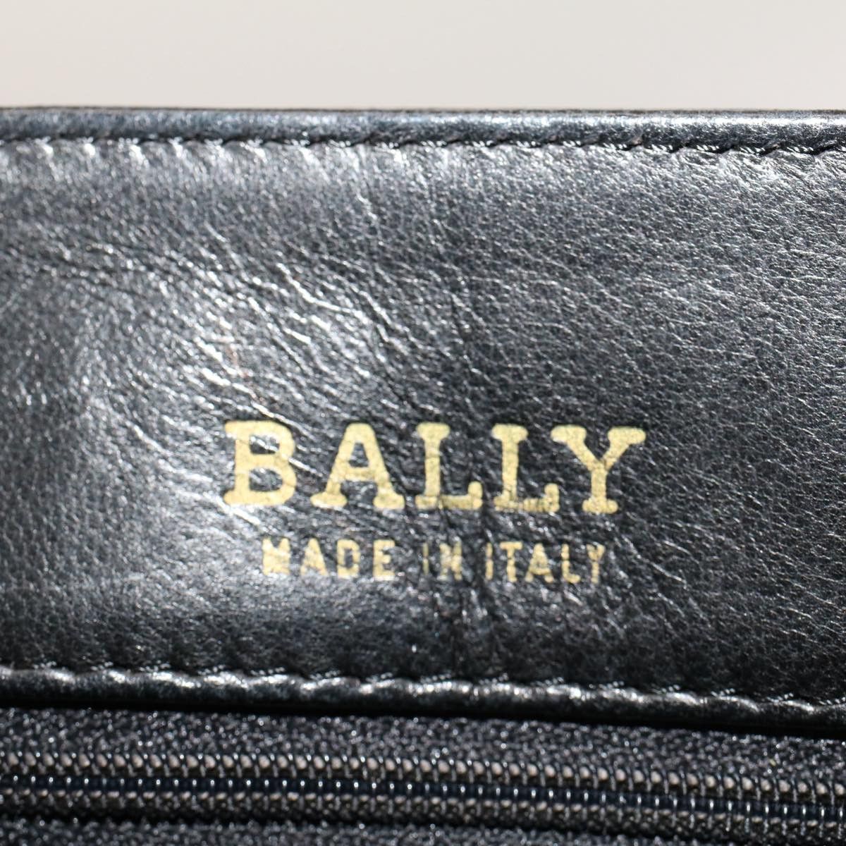 Bally Black Leather Handbag (Pre-Owned) Size ONE SIZE - 6 Thumbnail