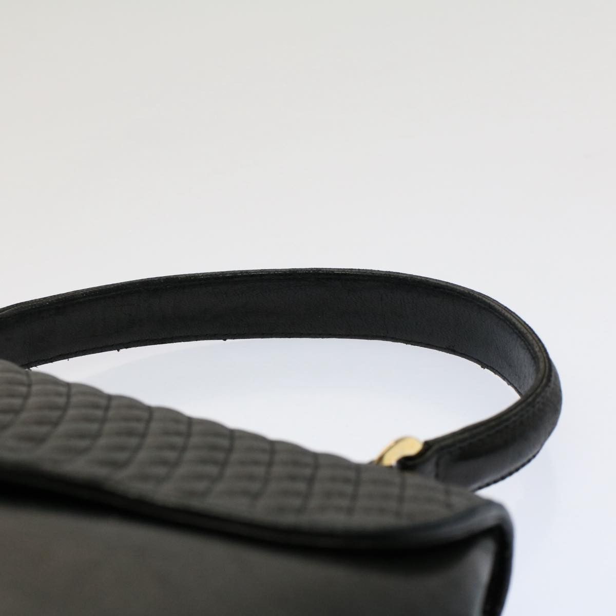 Bally Black Leather Handbag (Pre-Owned) Size ONE SIZE - 11 Thumbnail