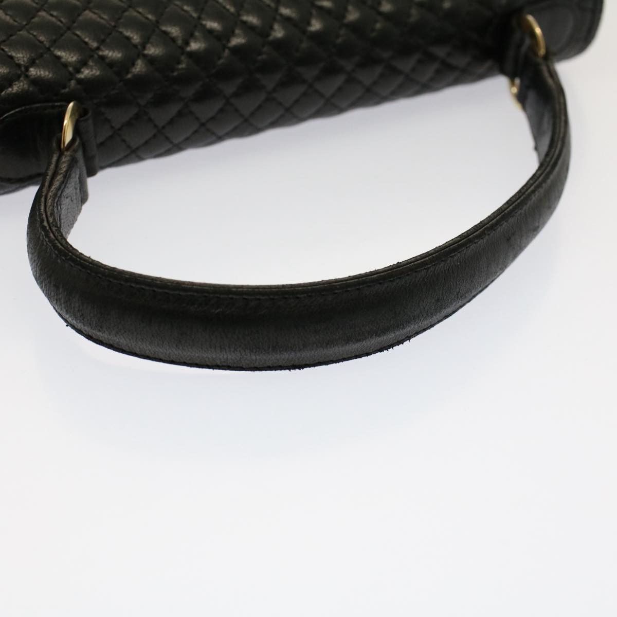 Bally Black Leather Handbag (Pre-Owned) Size ONE SIZE - 10 Thumbnail