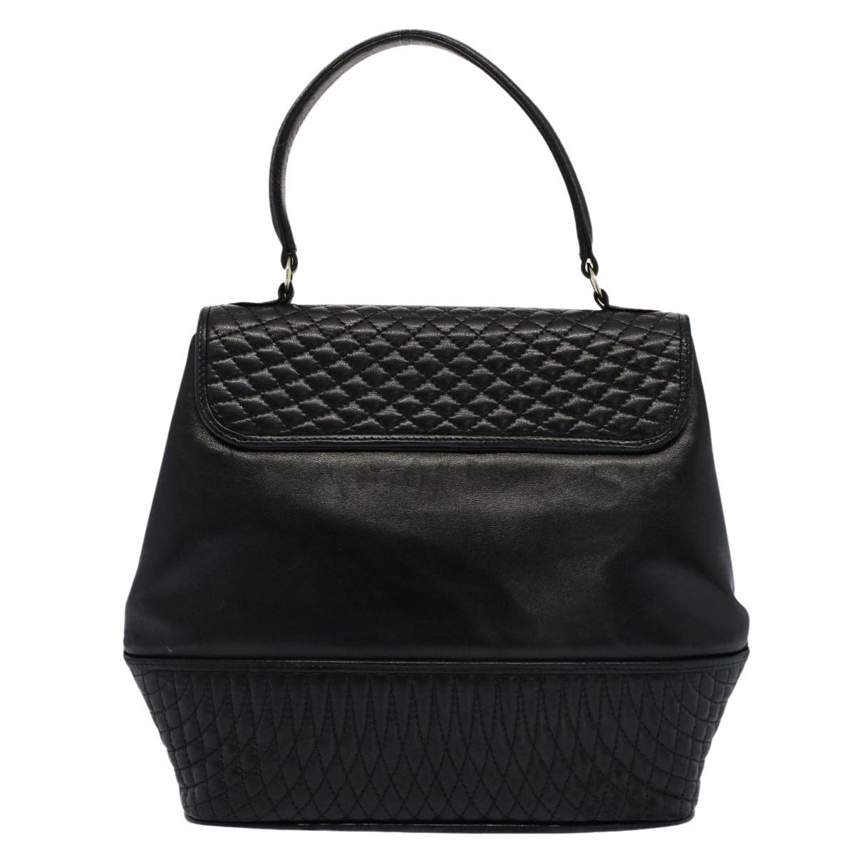 Bally Black Leather Handbag (Pre-Owned) Size ONE SIZE - 2 Thumbnail