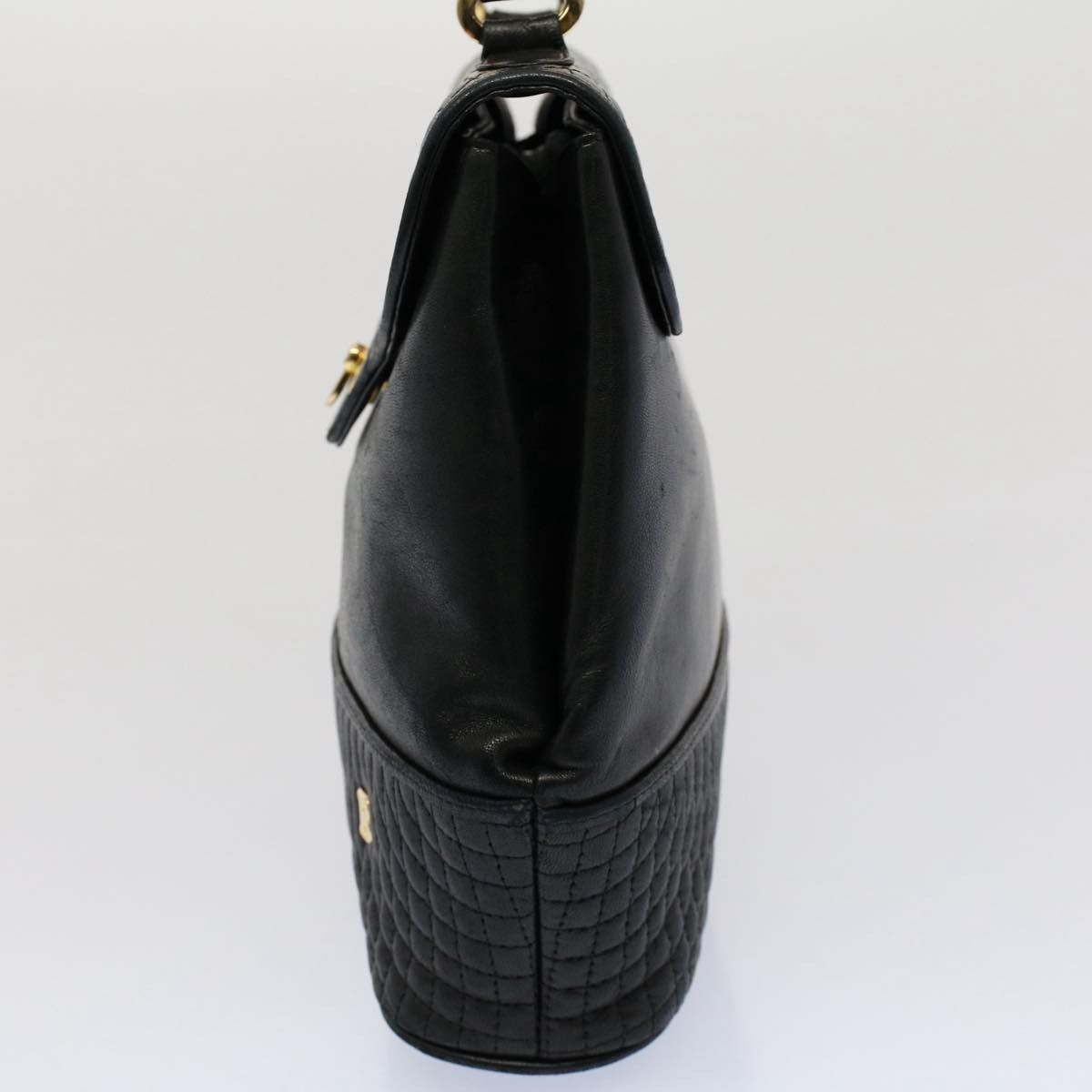 Bally Black Leather Handbag (Pre-Owned) Size ONE SIZE - 9 Thumbnail