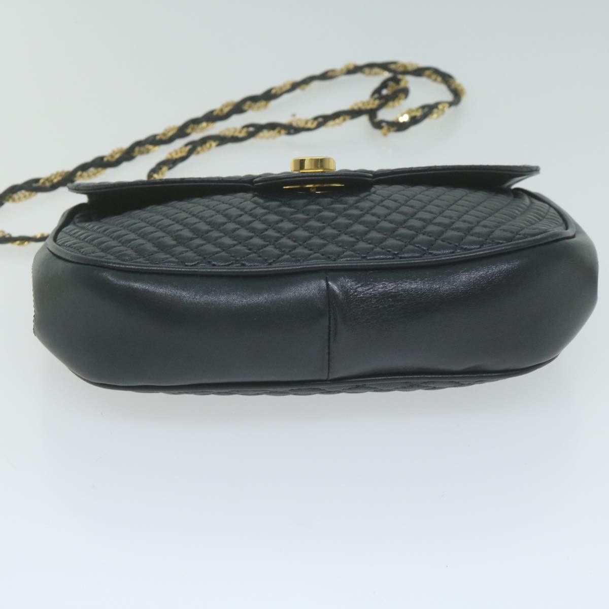 Bally Navy Leather Shoulder Bag (Pre-Owned) Size ONE SIZE - 3 Thumbnail