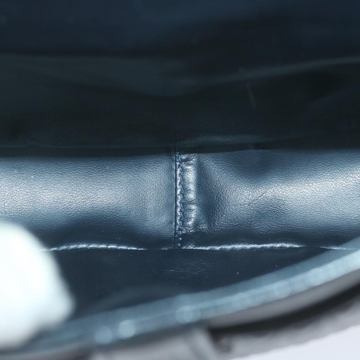 Bally Navy Leather Shoulder Bag (Pre-Owned) Size ONE SIZE - 5 Thumbnail