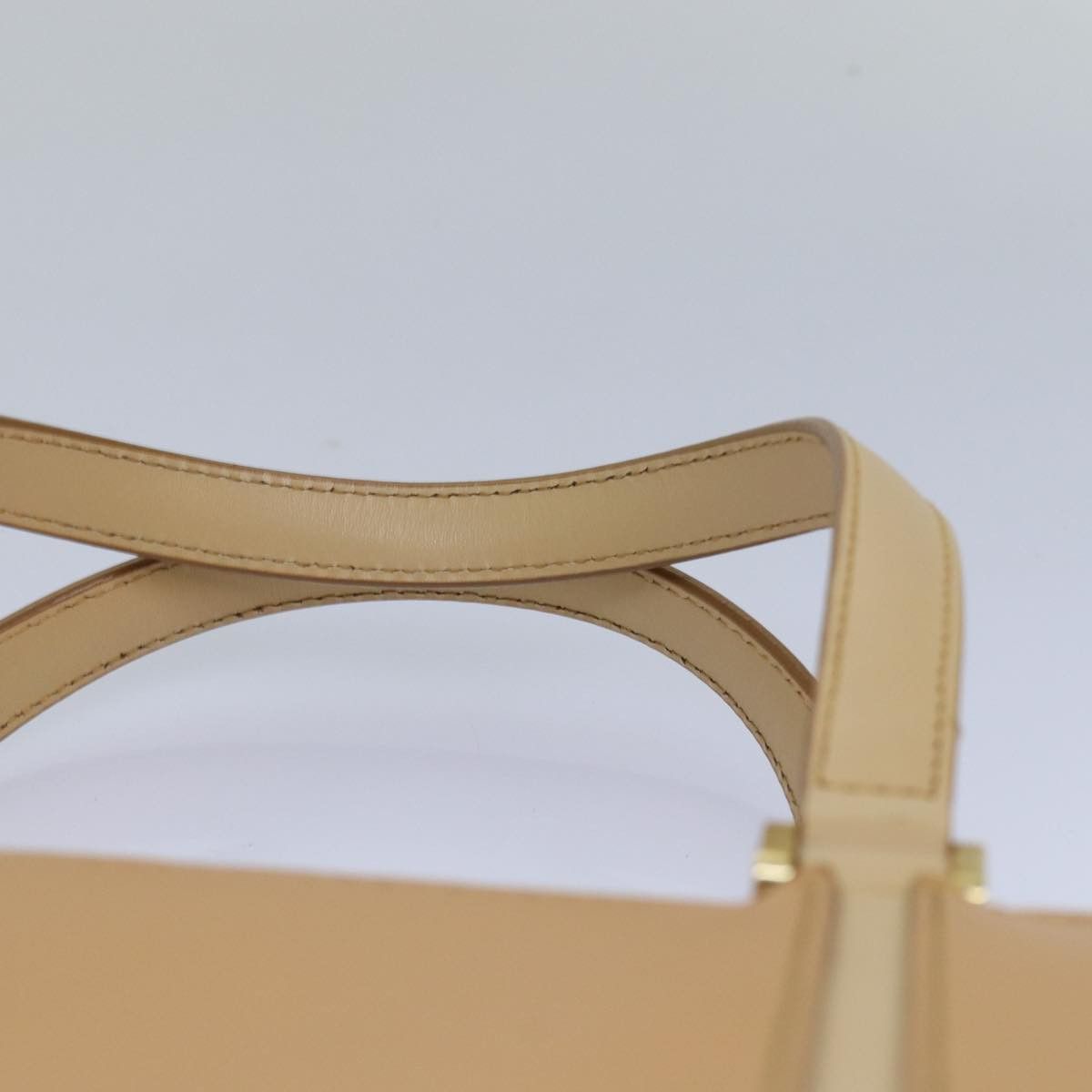 Burberry Beige Leather Handbag (Pre-Owned) Size ONE SIZE - 13 Thumbnail