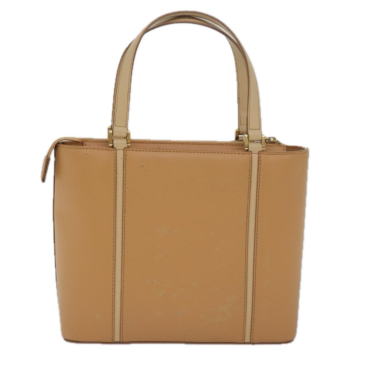 Burberry Beige Leather Handbag (Pre-Owned) Size ONE SIZE - 2 Thumbnail