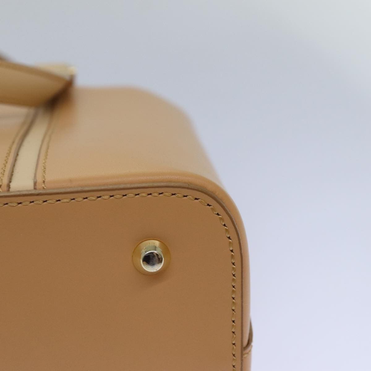 Burberry Beige Leather Handbag (Pre-Owned) Size ONE SIZE - 7 Thumbnail