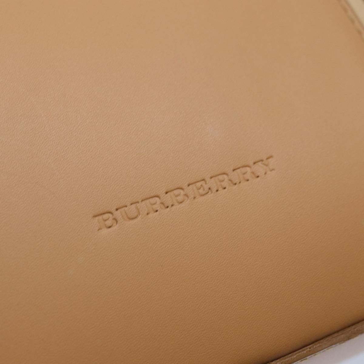 Burberry Beige Leather Handbag (Pre-Owned) Size ONE SIZE - 9 Thumbnail