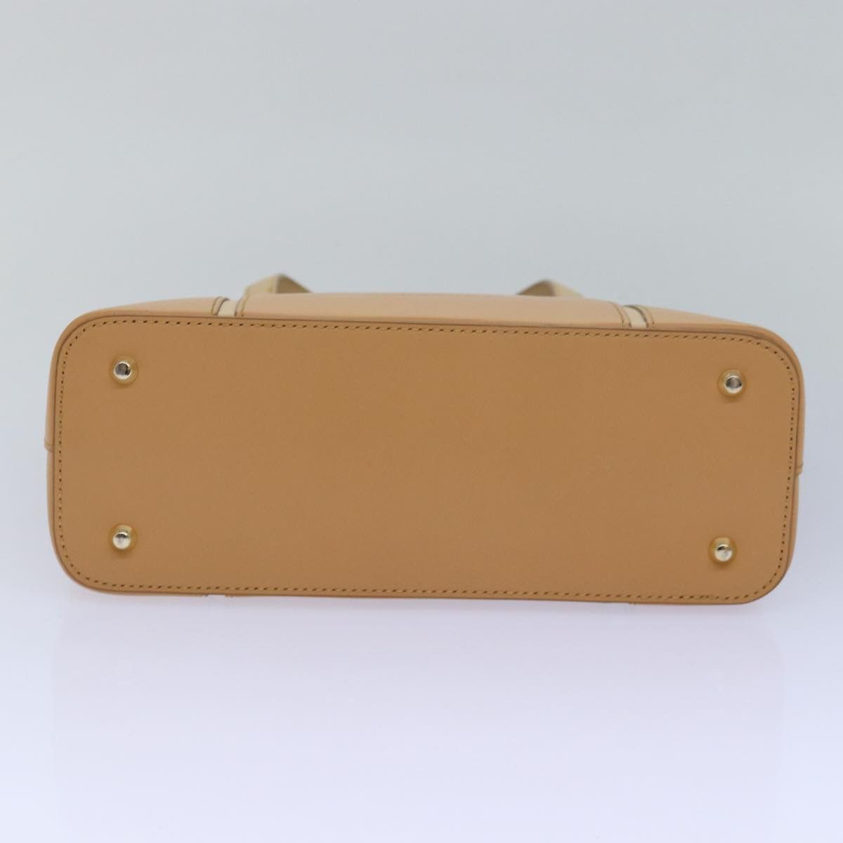 Burberry Beige Leather Handbag (Pre-Owned) Size ONE SIZE - 3 Thumbnail