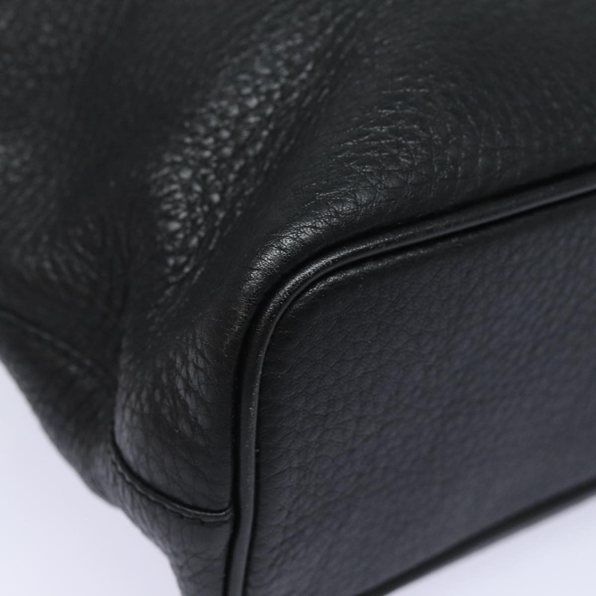 Burberry Black Leather Handbag (Pre-Owned) Size ONE SIZE - 13 Thumbnail