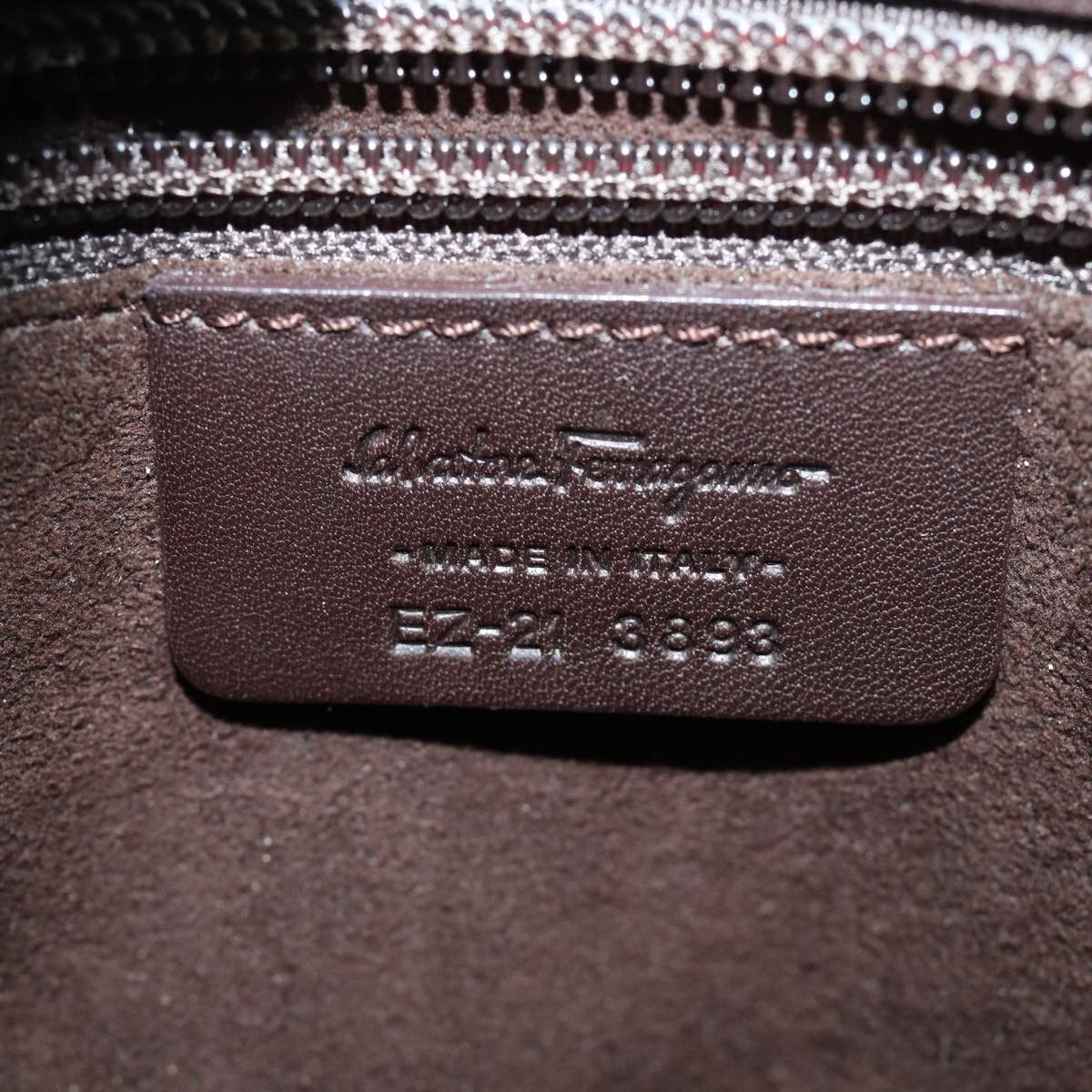 Salvatore Ferragamo Brown Leather Handbag (Pre-Owned) Size ONE SIZE - 5 Thumbnail