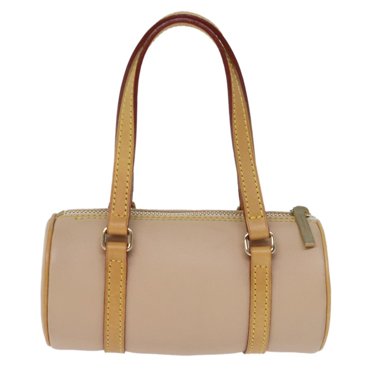 Burberry Beige Leather Handbag (Pre-Owned) Size ONE SIZE - 2 Thumbnail