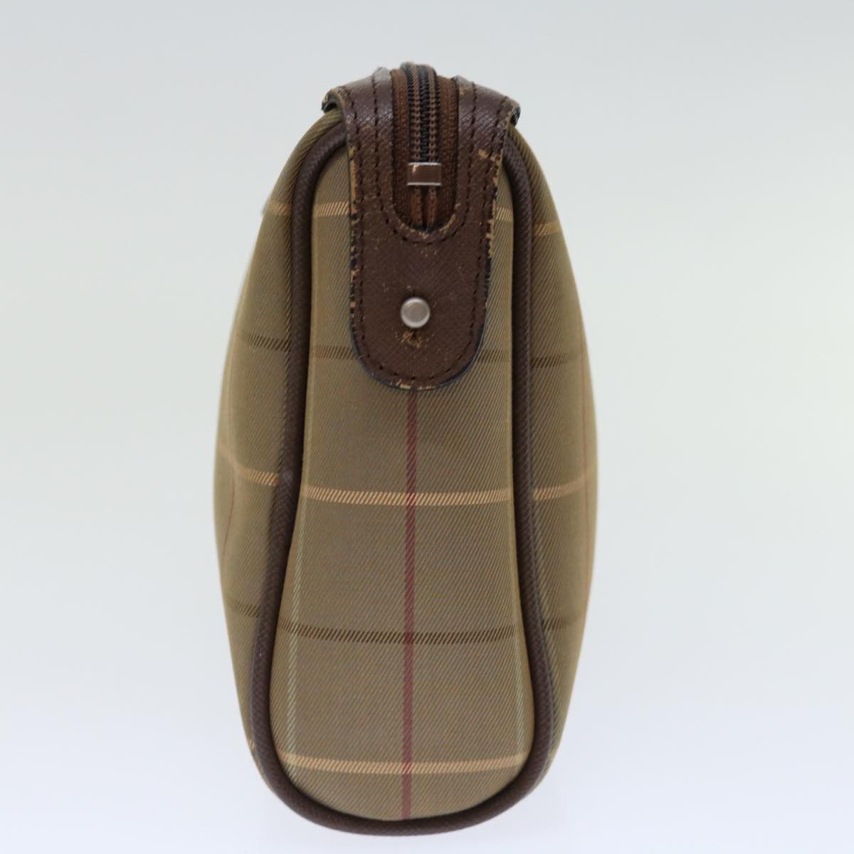 Burberry Nova Check Brown Canvas Clutch Bag (Pre-Owned) Size ONE SIZE - 10 Thumbnail