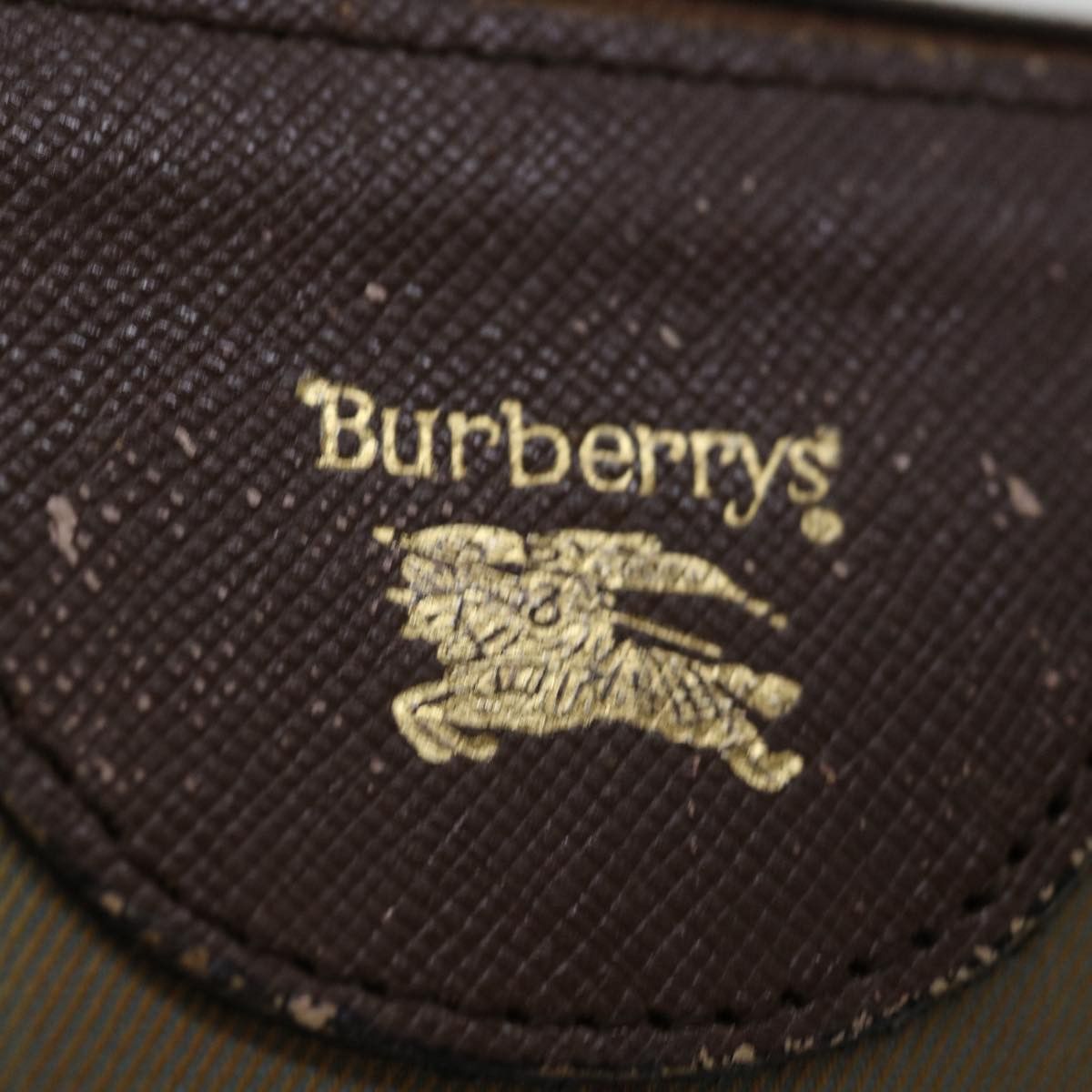 Burberry Nova Check Brown Canvas Clutch Bag (Pre-Owned) Size ONE SIZE - 6 Thumbnail