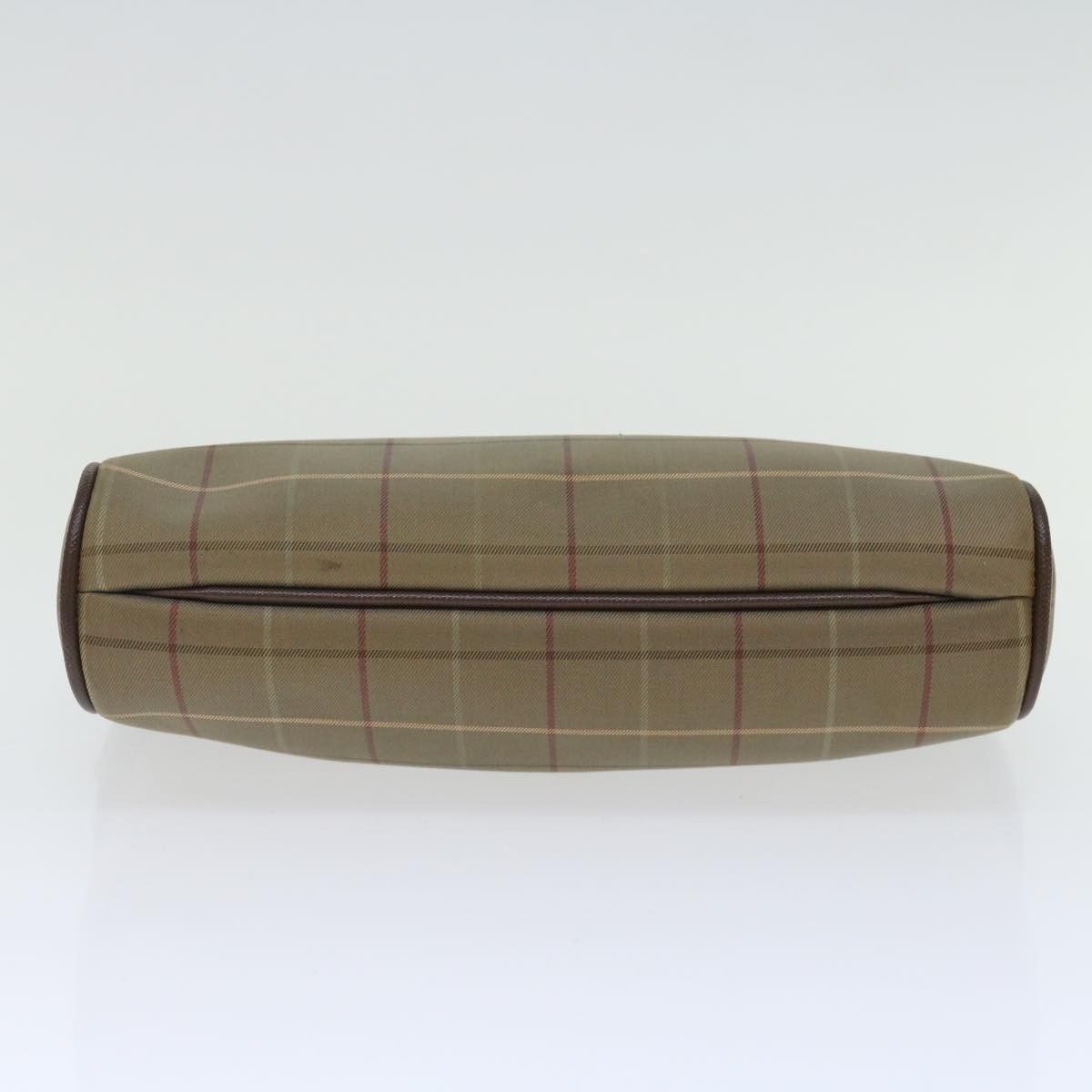 Burberry Nova Check Brown Canvas Clutch Bag (Pre-Owned) Size ONE SIZE - 3 Thumbnail