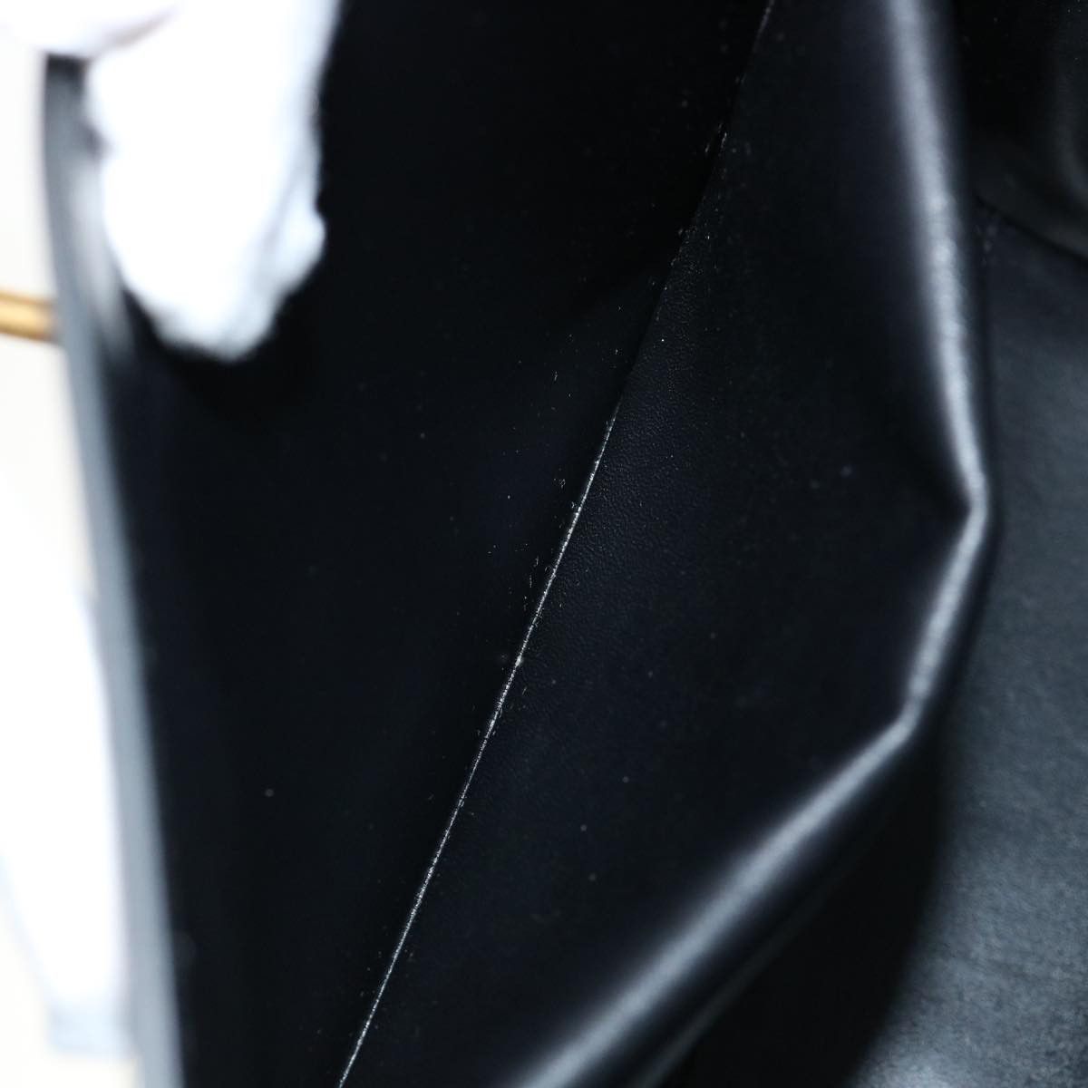 Versace Black Leather Handbag (Pre-Owned) Size ONE SIZE - 3 Thumbnail