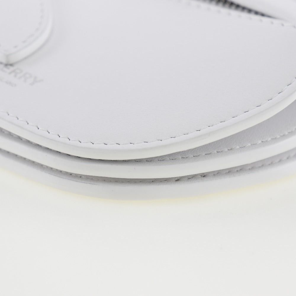 Burberry Olympia White Leather Shoulder Bag (Pre-Owned) Size ONE SIZE - 9 Thumbnail