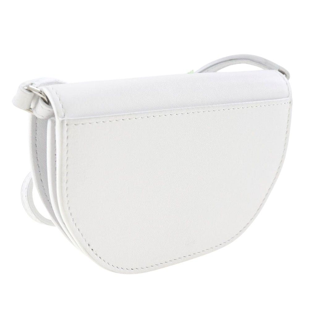Burberry Olympia White Leather Shoulder Bag (Pre-Owned) Size ONE SIZE - 2 Thumbnail