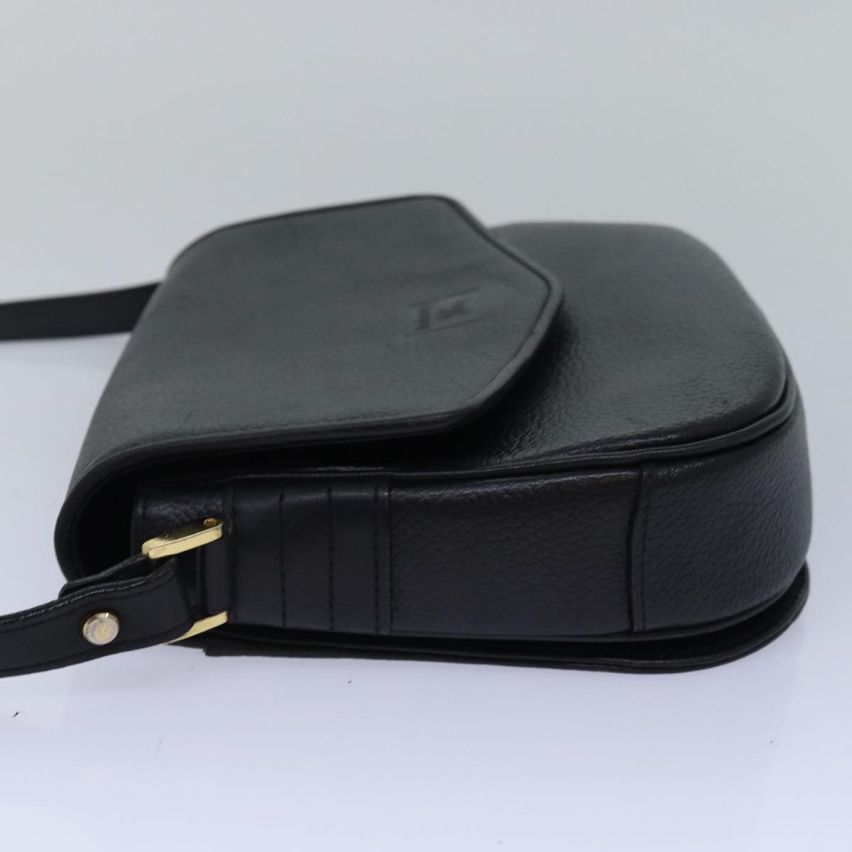 Burberry Black Leather Shoulder Bag (Pre-Owned) Size ONE SIZE - 8 Thumbnail