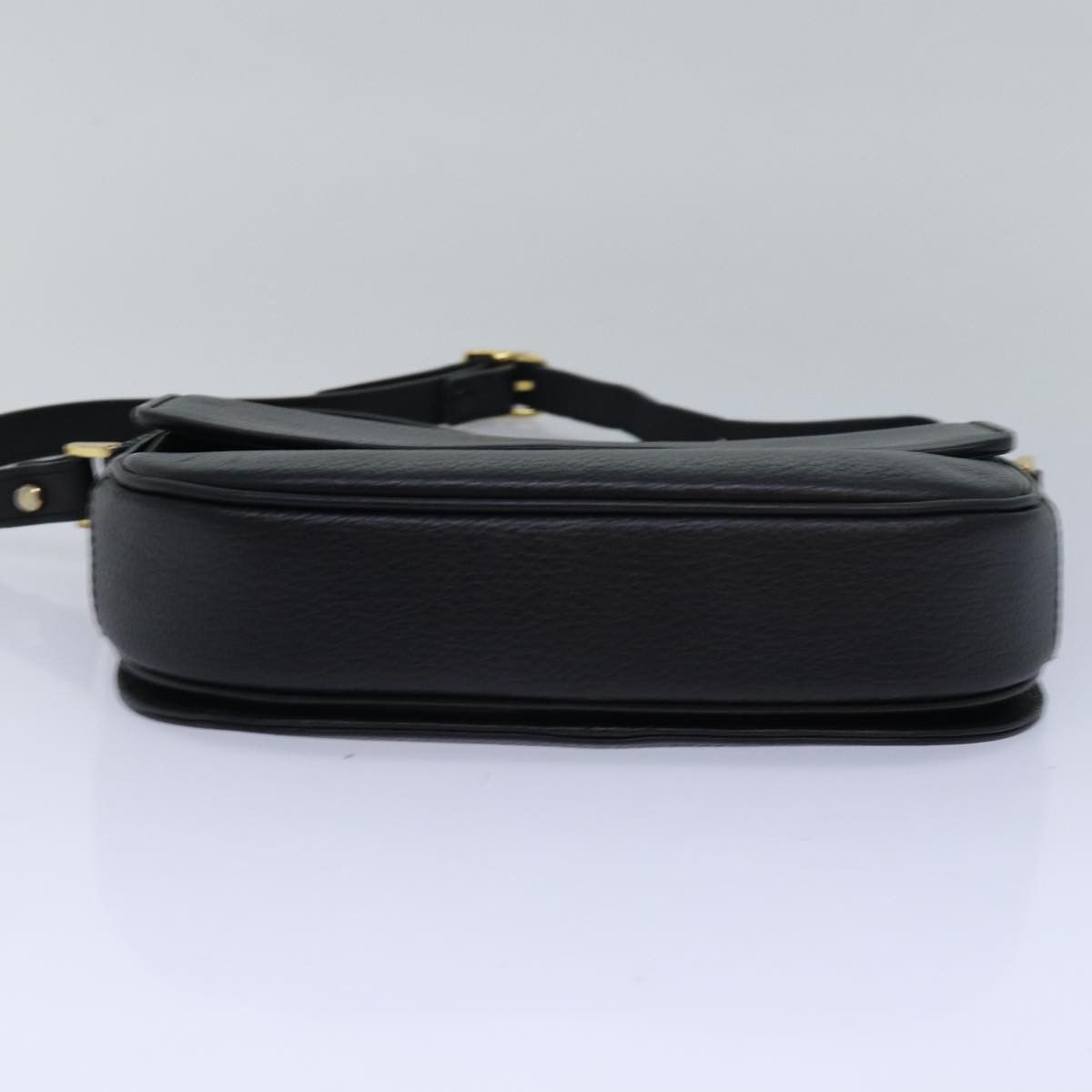 Burberry Black Leather Shoulder Bag (Pre-Owned) Size ONE SIZE - 3 Thumbnail