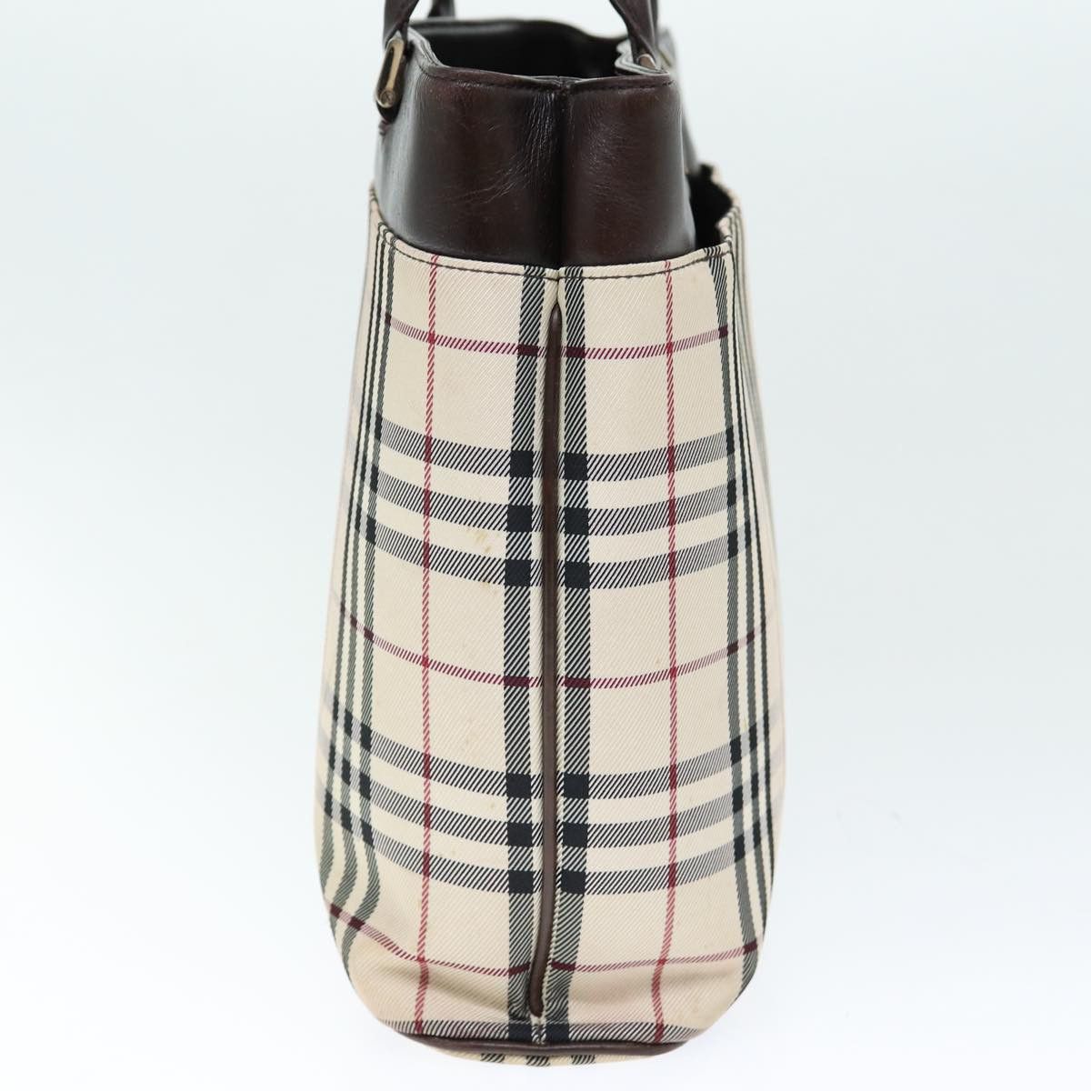 Burberry Nova Check Beige Polyester Handbag (Pre-Owned) Size ONE SIZE - 12 Thumbnail