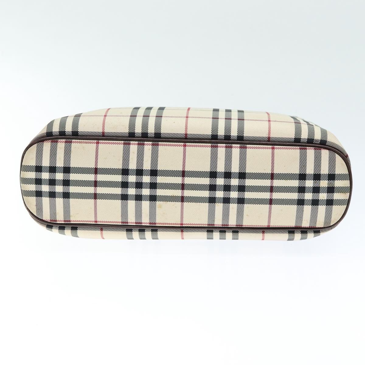 Burberry Nova Check Beige Polyester Handbag (Pre-Owned) Size ONE SIZE - 3 Thumbnail
