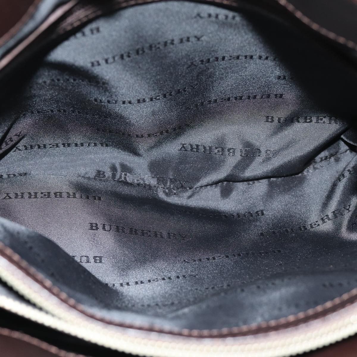 Burberry Nova Check Beige Polyester Handbag (Pre-Owned) Size ONE SIZE - 5 Thumbnail