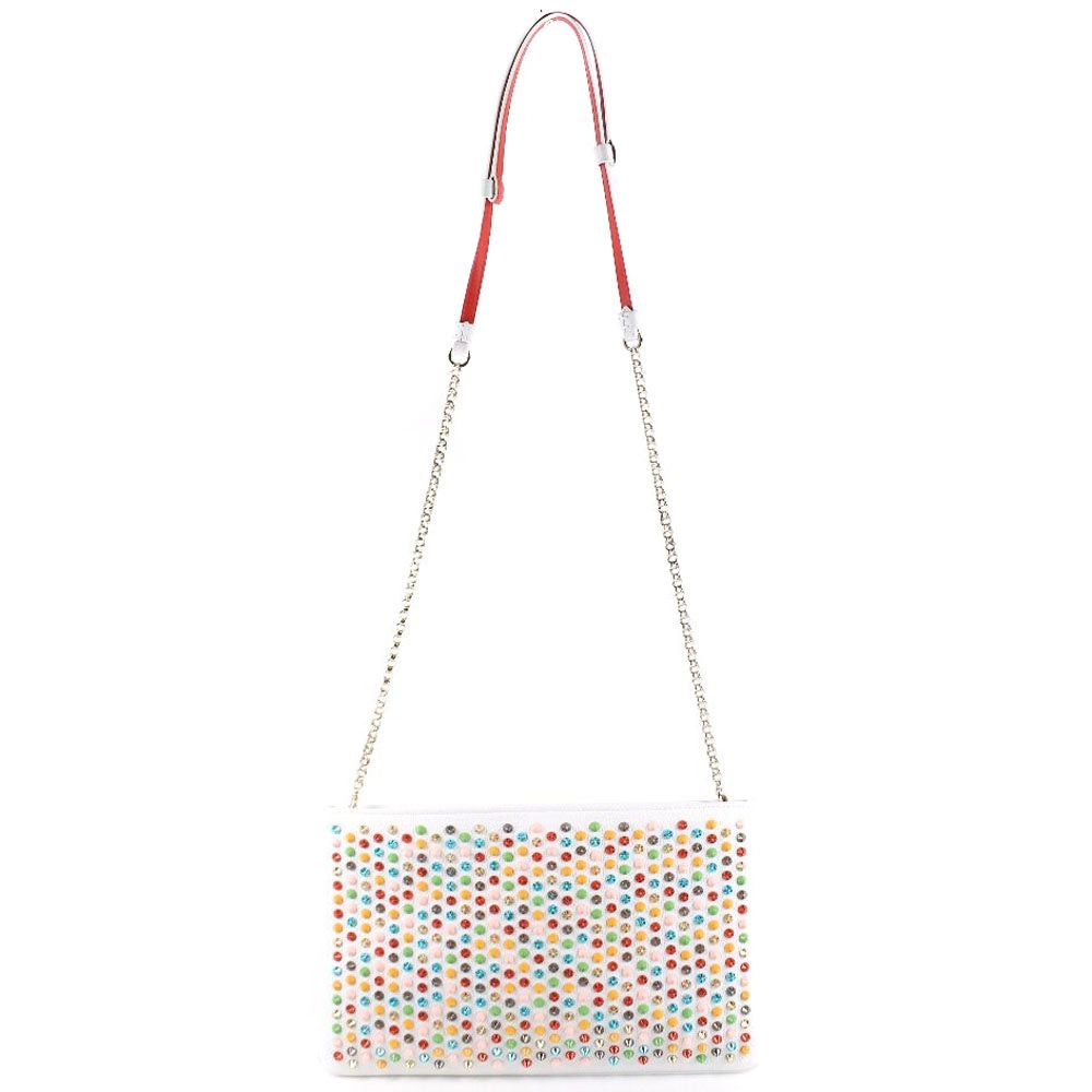 Christian Louboutin Multicolour Leather Clutch Bag (Pre-Owned) Size ONE SIZE - 3 Thumbnail
