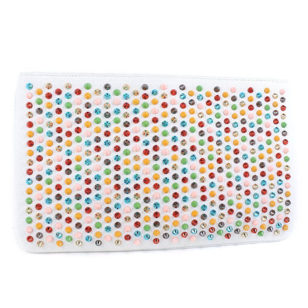Christian Louboutin Multicolour Leather Clutch Bag (Pre-Owned) Size ONE SIZE - 4 Thumbnail