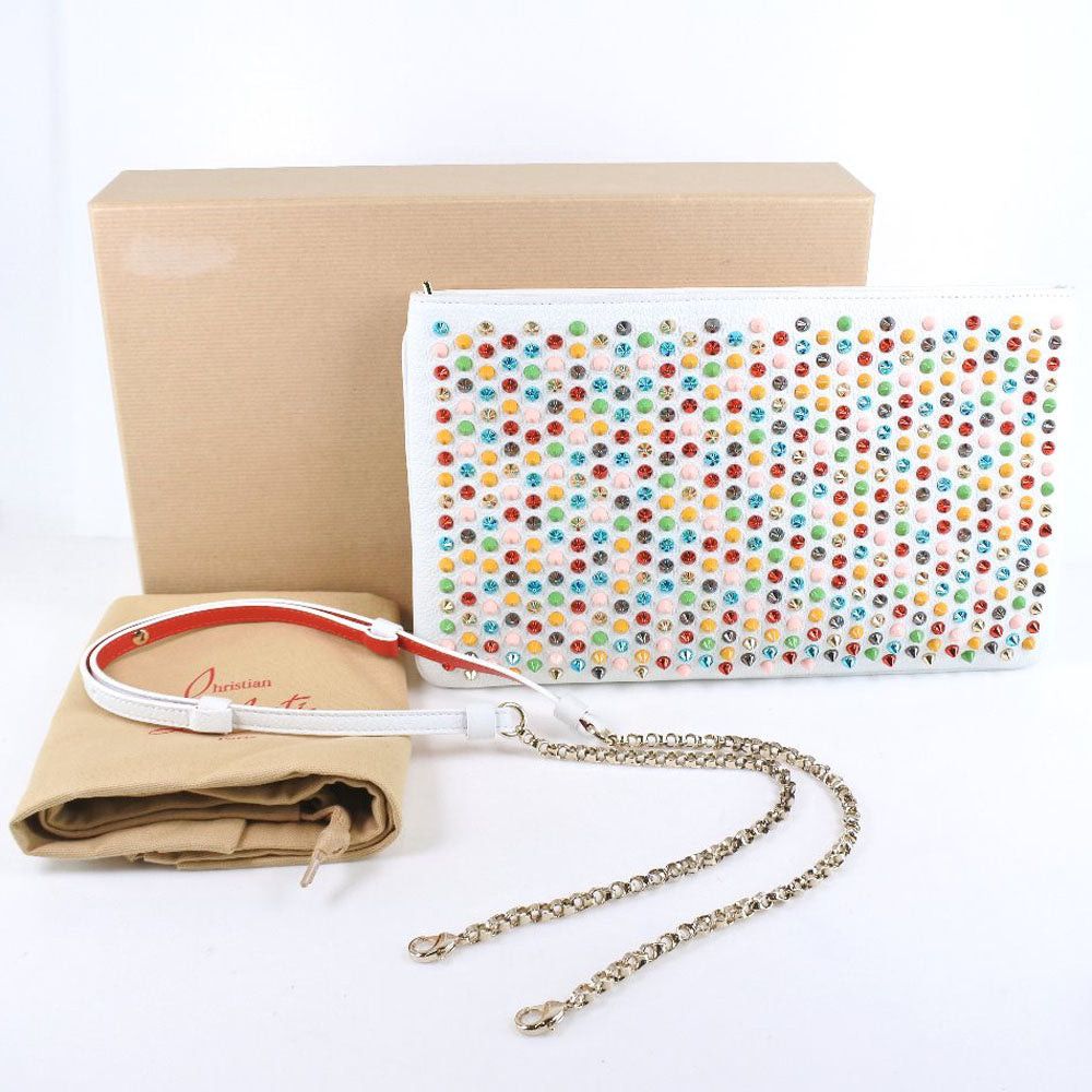 Christian Louboutin Multicolour Leather Clutch Bag (Pre-Owned) Size ONE SIZE - 5 Thumbnail