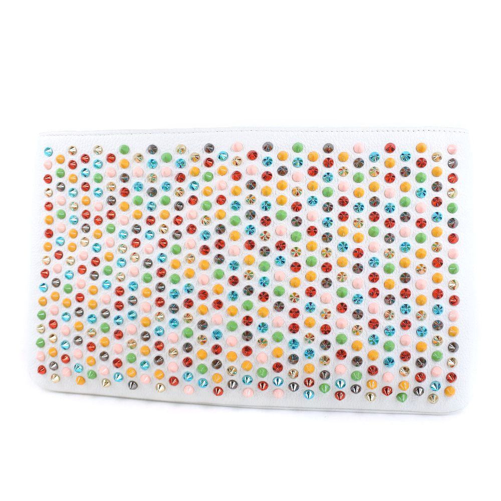 Christian Louboutin Multicolour Leather Clutch Bag (Pre-Owned) Size ONE SIZE - 8 Thumbnail
