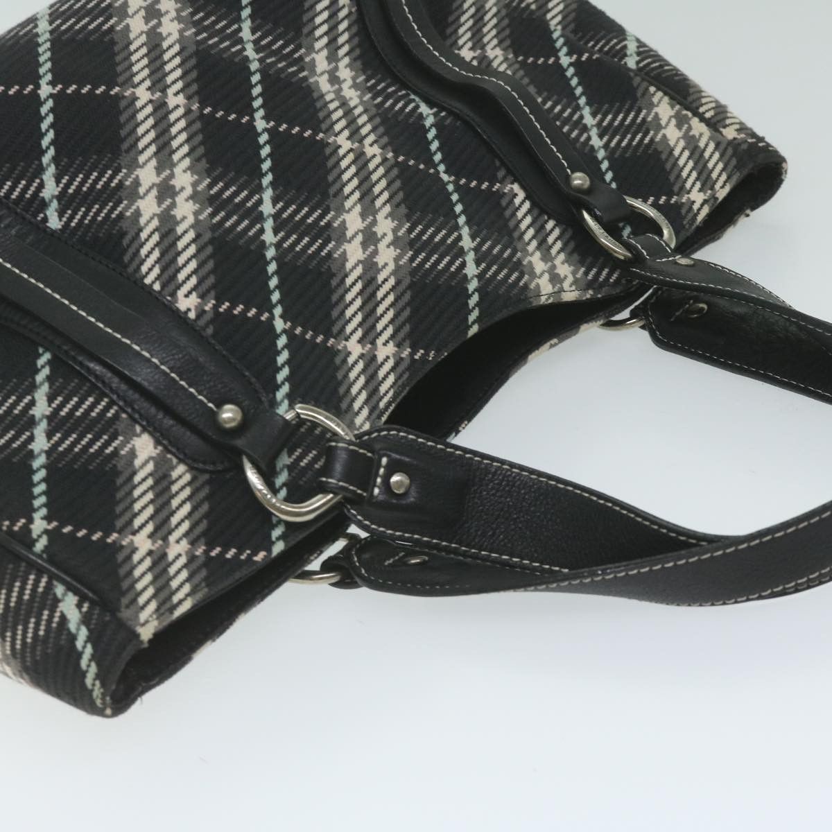 Burberry Black Canvas Tote Bag (Pre-Owned) Size ONE SIZE - 8 Thumbnail