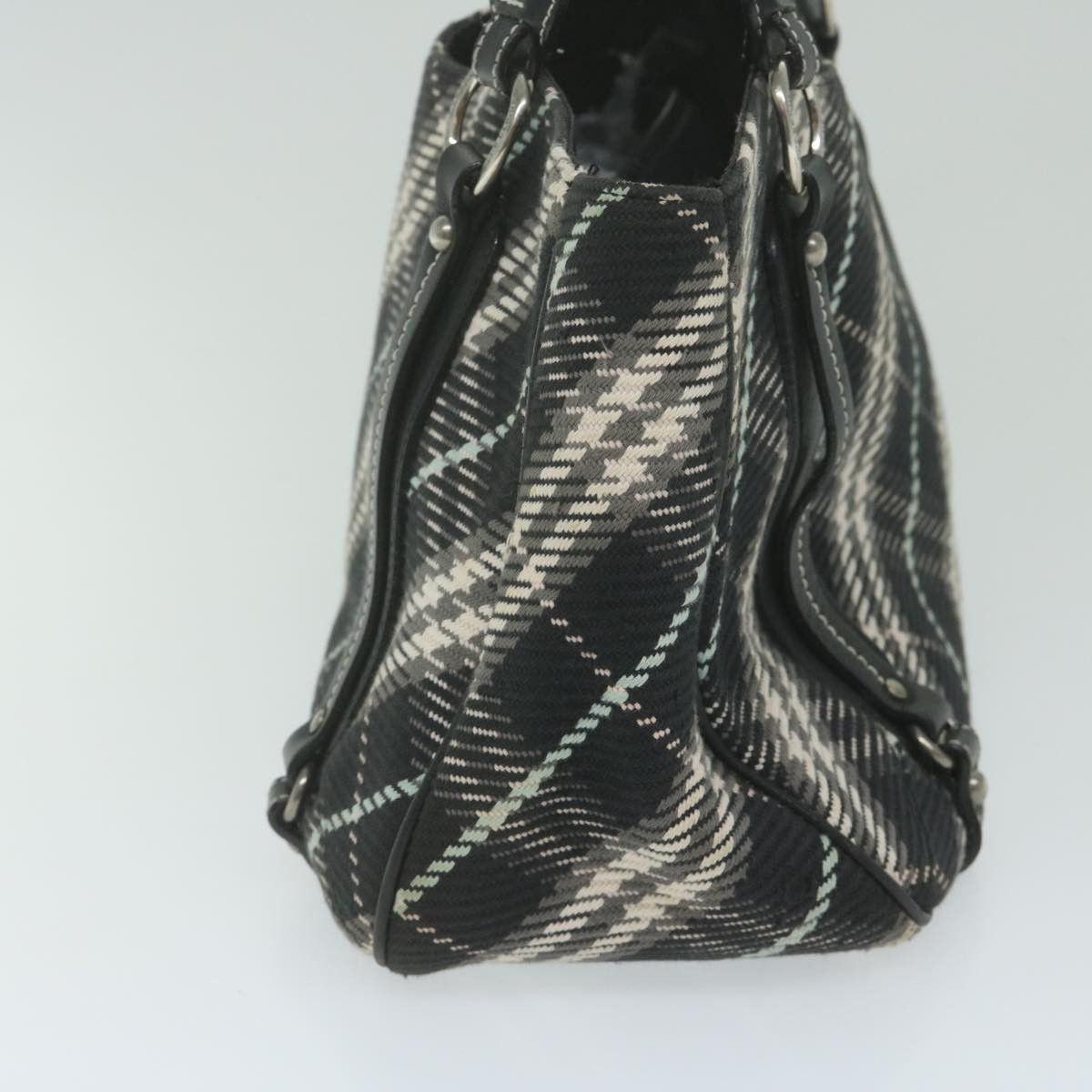 Burberry Black Canvas Tote Bag (Pre-Owned) Size ONE SIZE - 7 Thumbnail