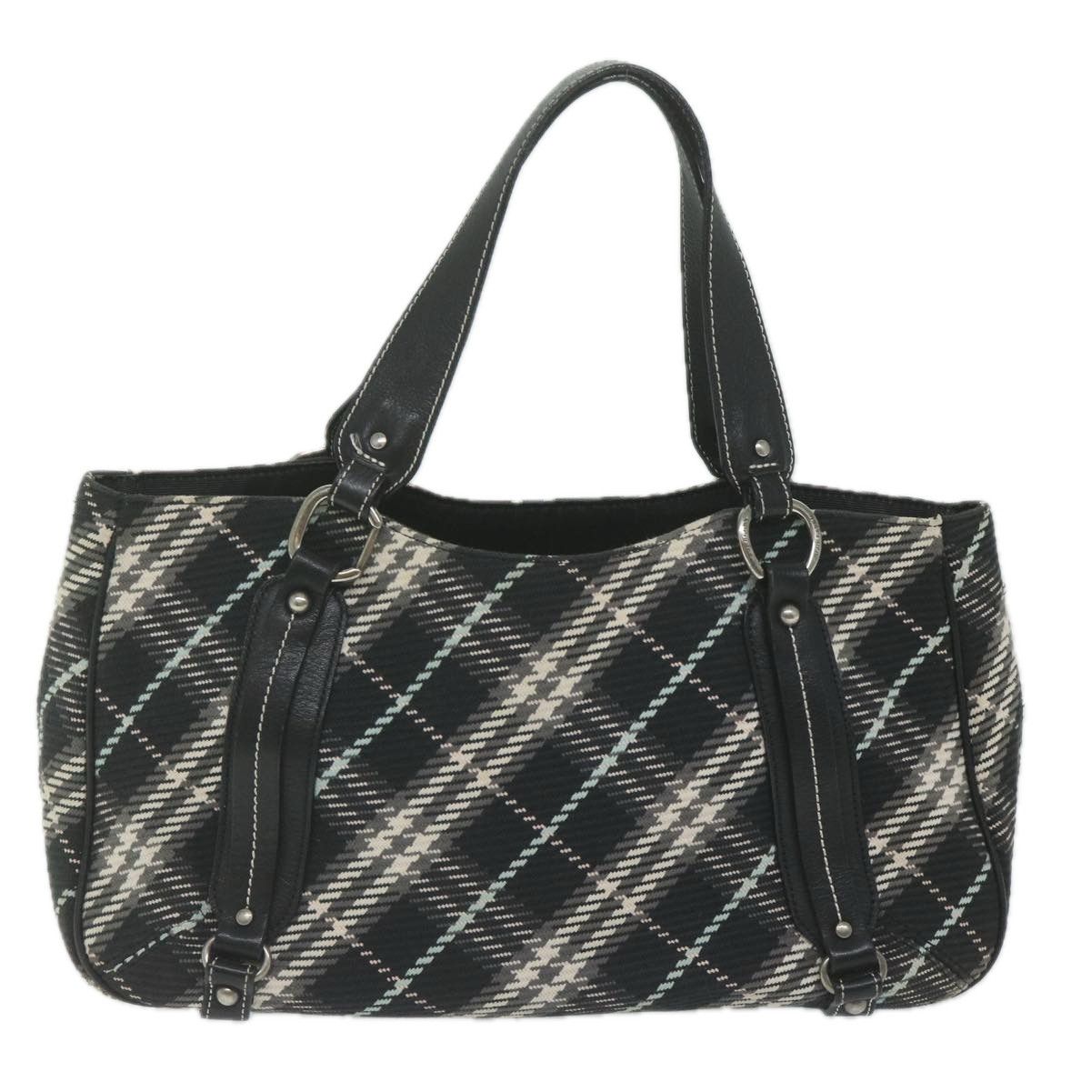 Burberry Black Canvas Tote Bag (Pre-Owned) Size ONE SIZE - 2 Thumbnail