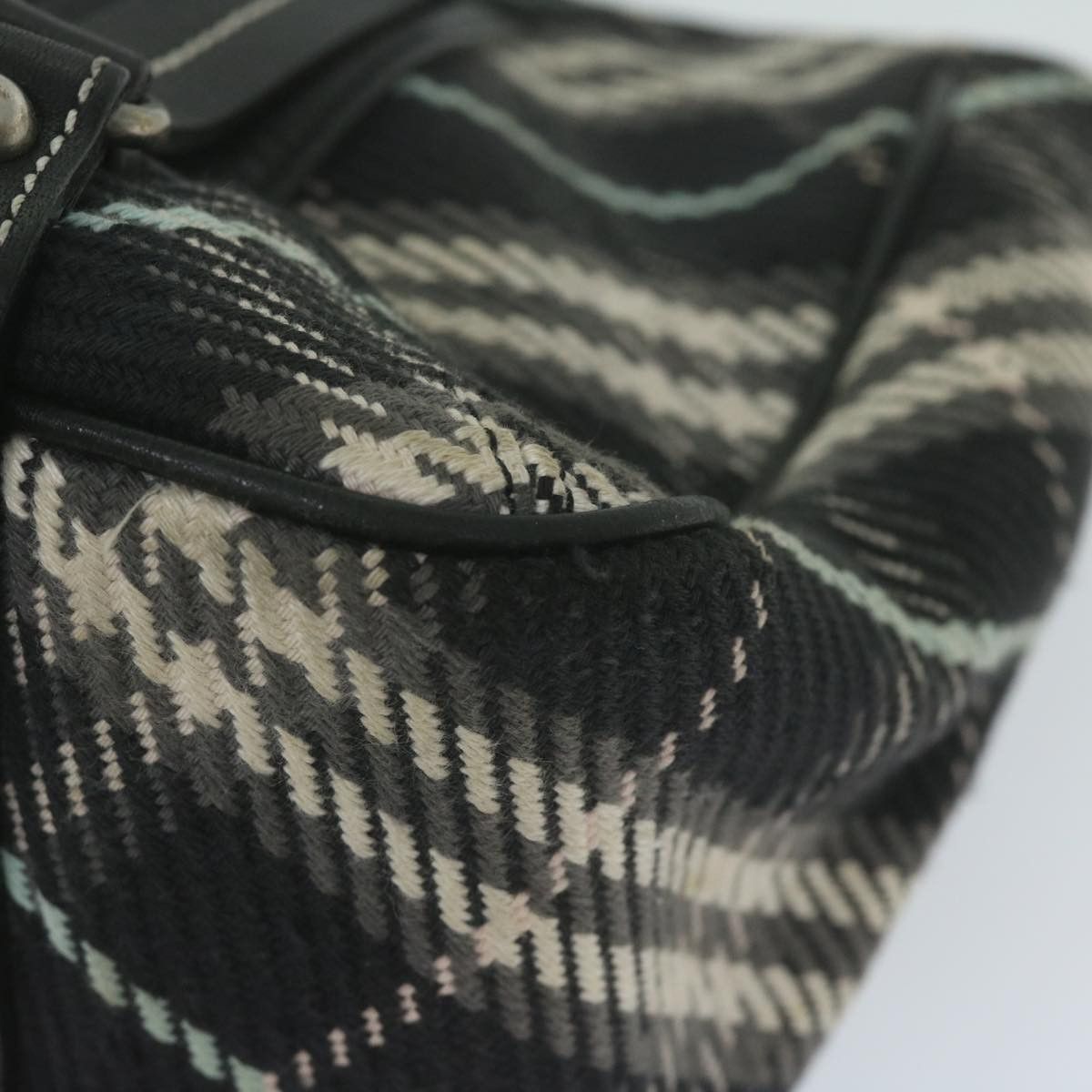 Burberry Black Canvas Tote Bag (Pre-Owned) Size ONE SIZE - 12 Thumbnail