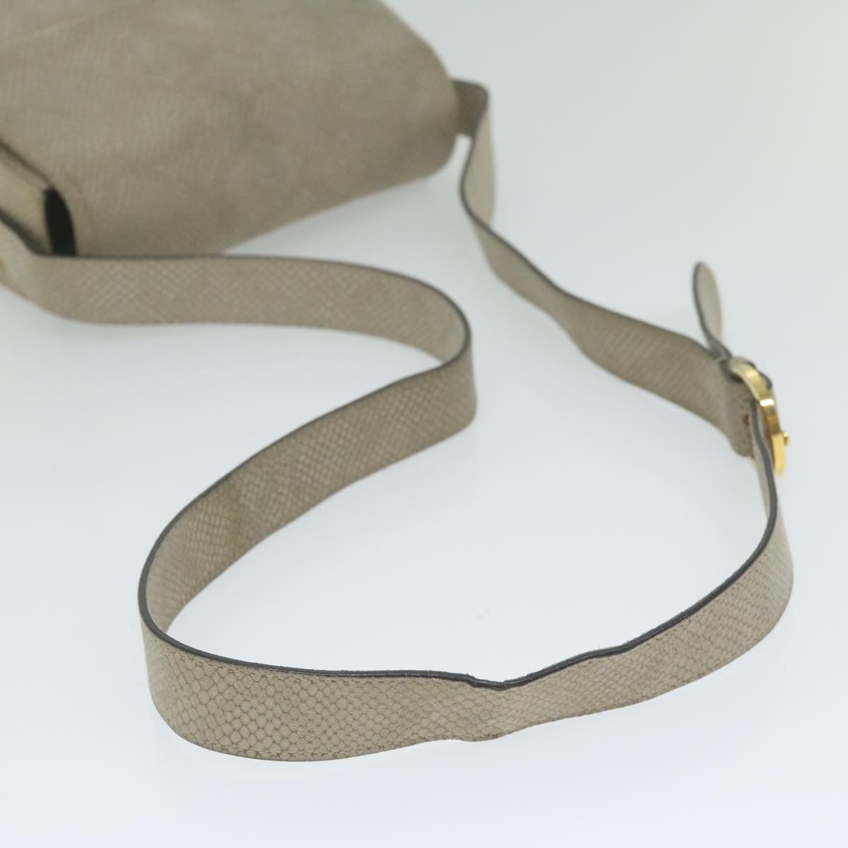 Salvatore Ferragamo Beige Leather Shoulder Bag (Pre-Owned) Size ONE SIZE - 4 Thumbnail