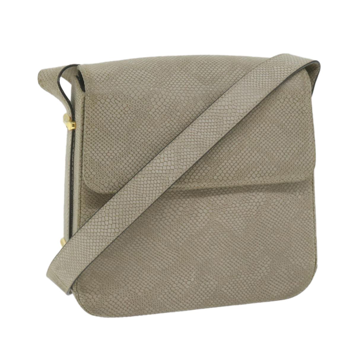 Salvatore Ferragamo Beige Leather Shoulder Bag (Pre-Owned) Size ONE SIZE - 8 Thumbnail