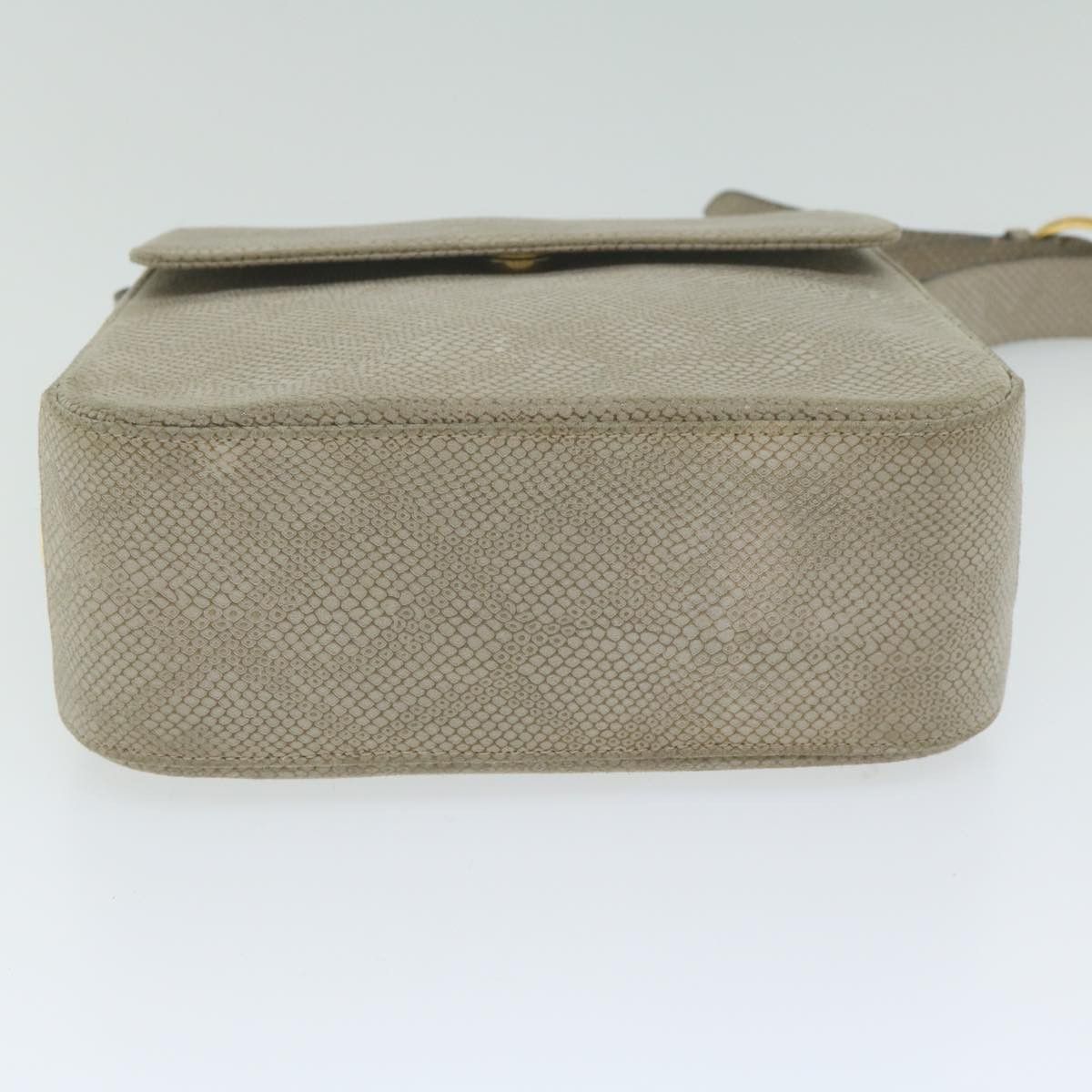 Salvatore Ferragamo Beige Leather Shoulder Bag (Pre-Owned) Size ONE SIZE - 3 Thumbnail