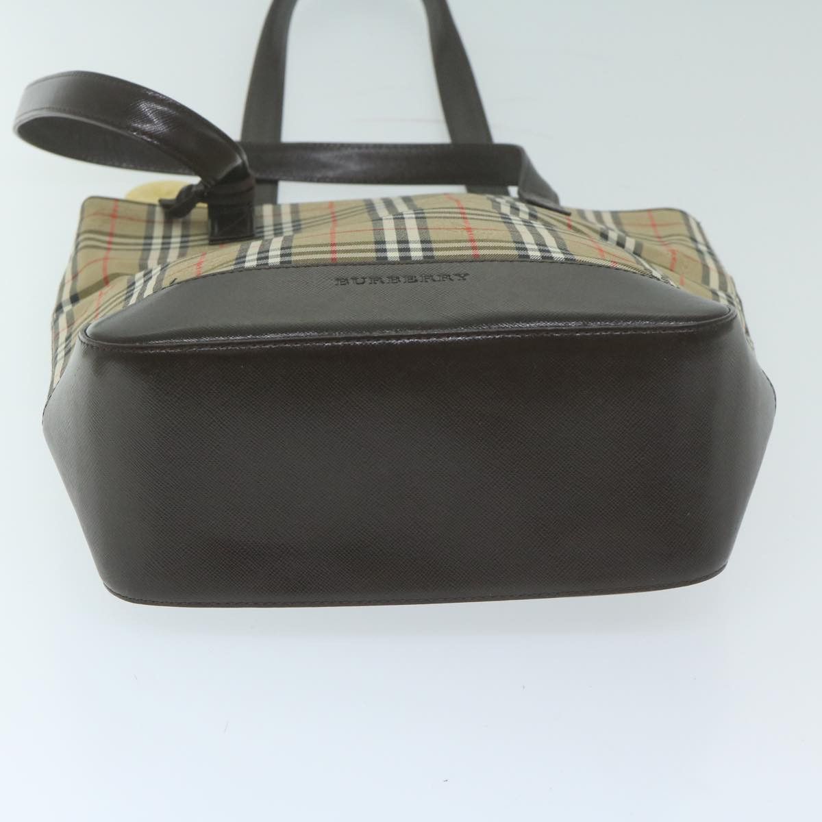 Burberry Beige Synthetic Tote Bag (Pre-Owned) Size ONE SIZE - 3 Thumbnail