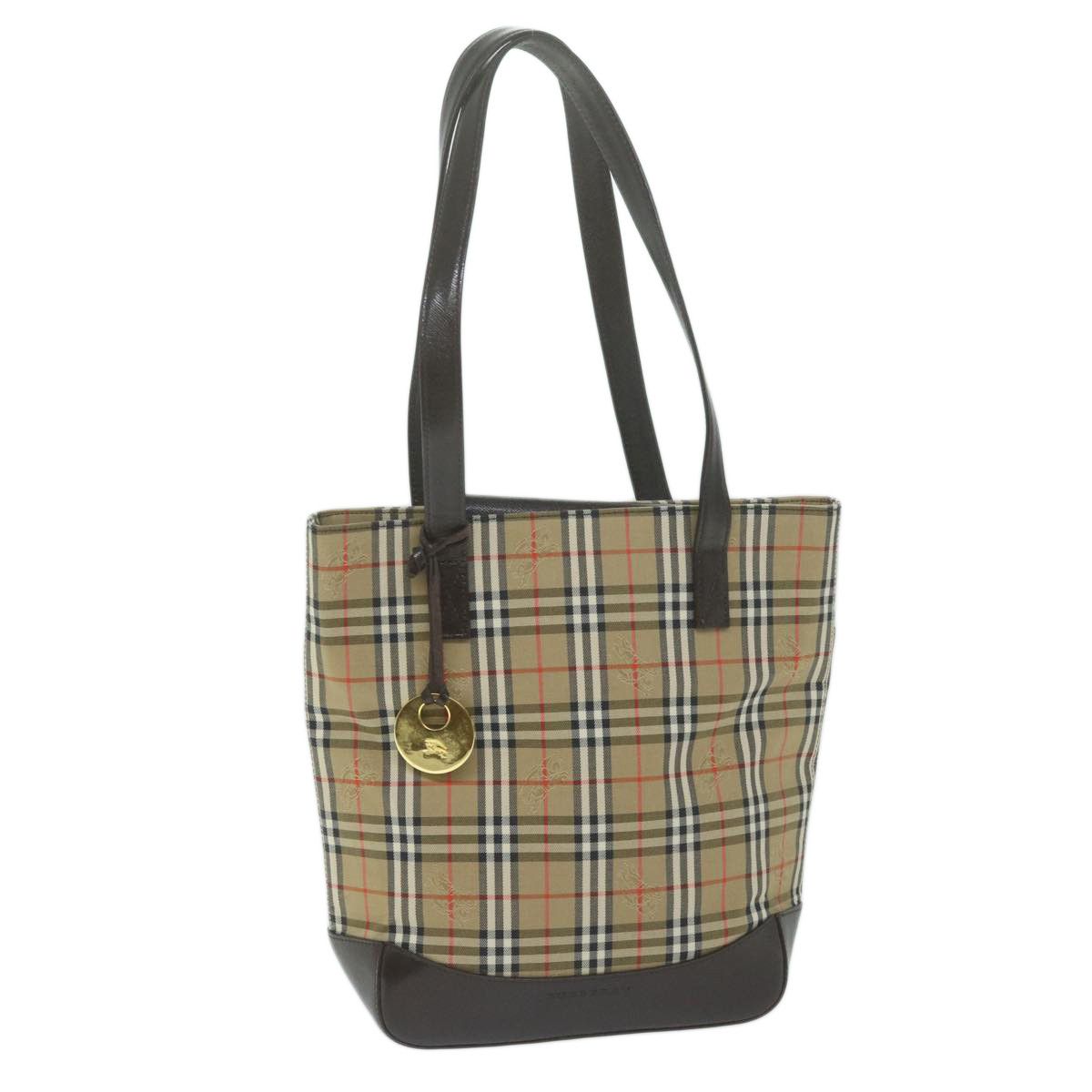 Burberry Beige Synthetic Tote Bag (Pre-Owned) Size ONE SIZE - 7 Thumbnail