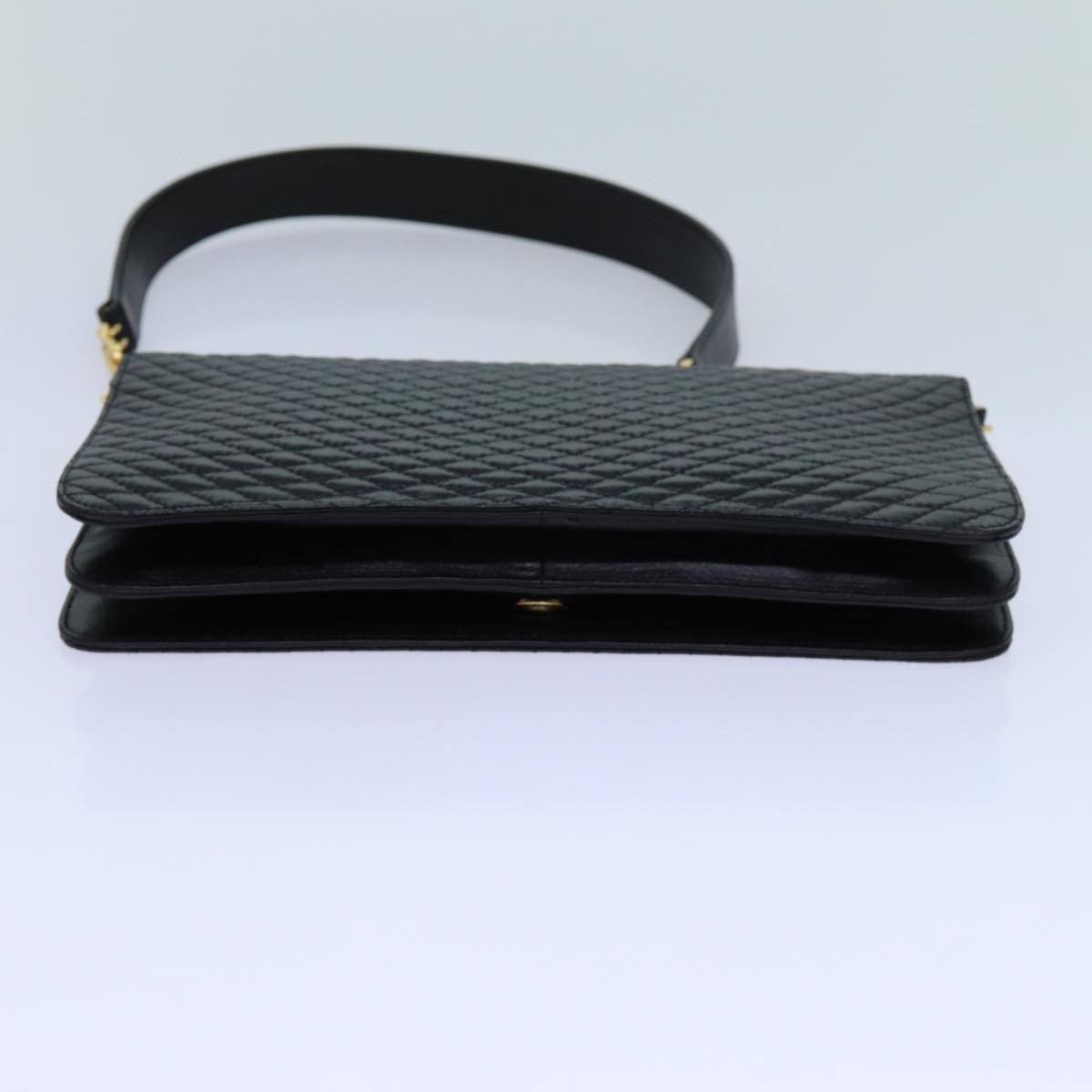 Bally Black Leather Shoulder Bag (Pre-Owned) Size ONE SIZE - 3 Thumbnail