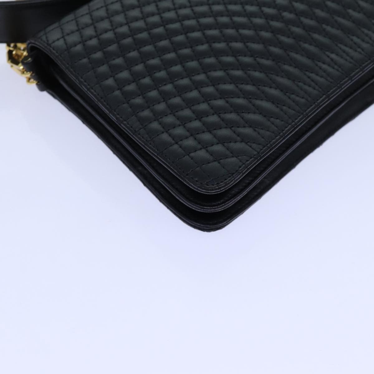 Bally Black Leather Shoulder Bag (Pre-Owned) Size ONE SIZE - 9 Thumbnail