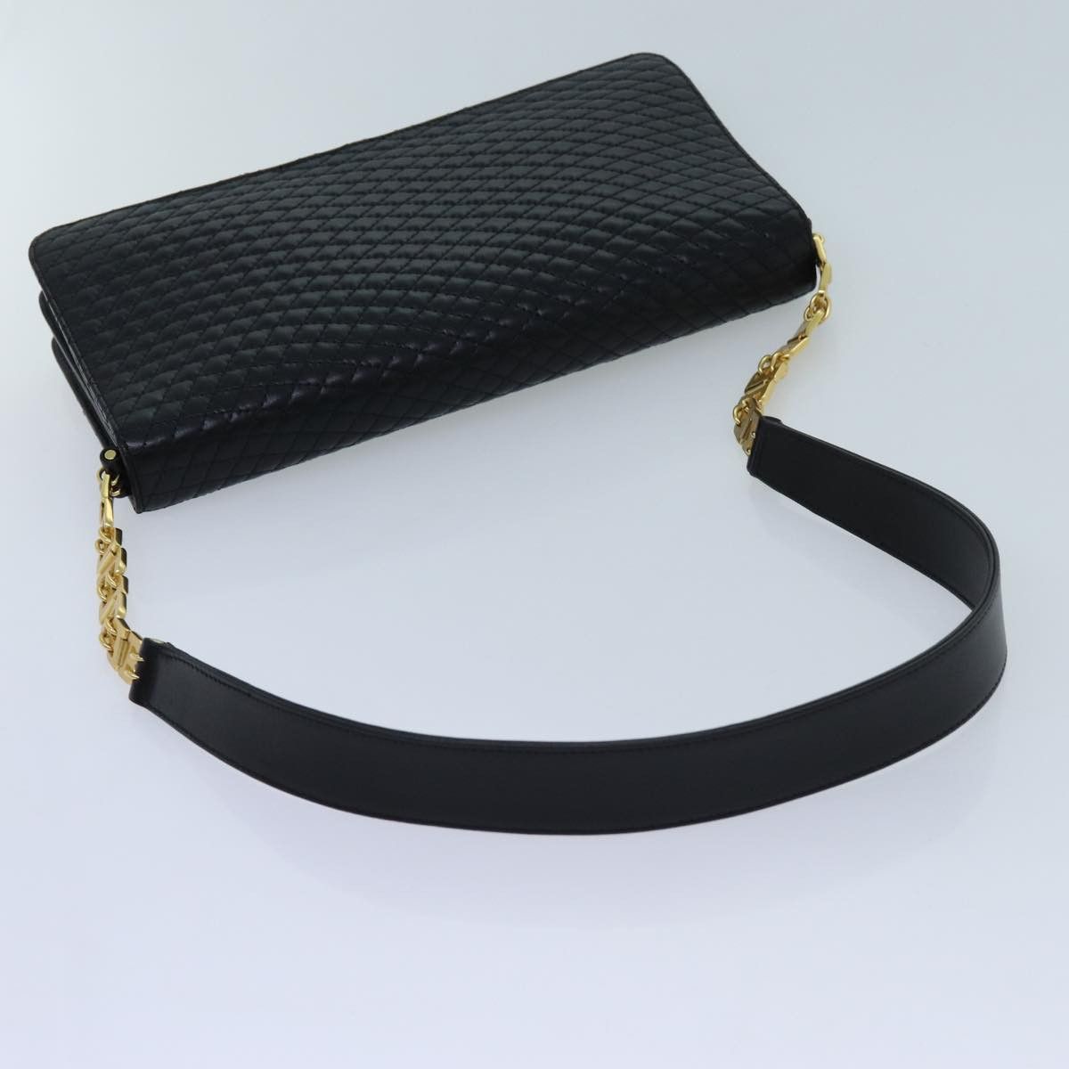 Bally Black Leather Shoulder Bag (Pre-Owned) Size ONE SIZE - 4 Thumbnail