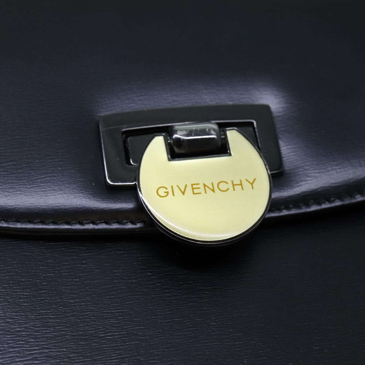 Givenchy Black Leather Handbag (Pre-Owned) Size ONE SIZE - 7 Thumbnail