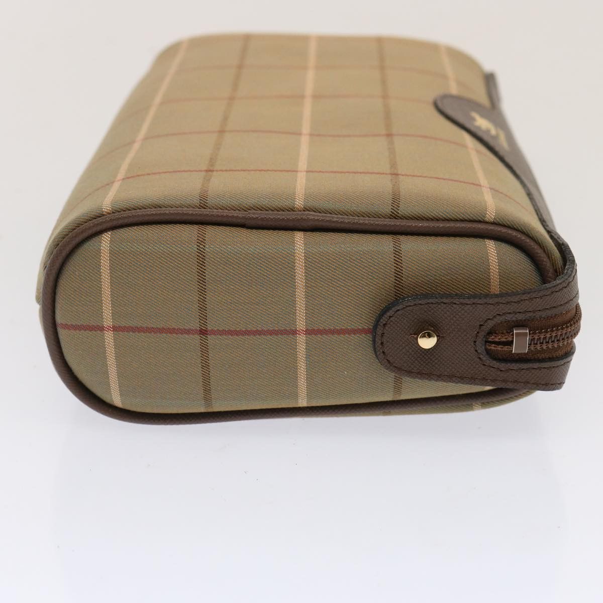 Burberry Nova Check Beige Canvas Clutch Bag (Pre-Owned) Size ONE SIZE - 11 Thumbnail
