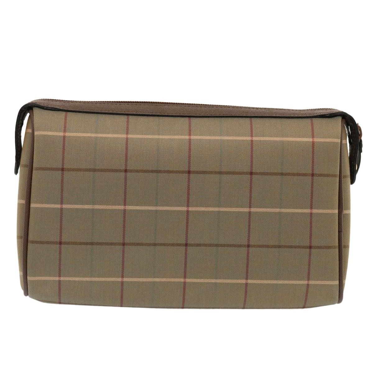Burberry Nova Check Beige Canvas Clutch Bag (Pre-Owned) Size ONE SIZE - 2 Thumbnail